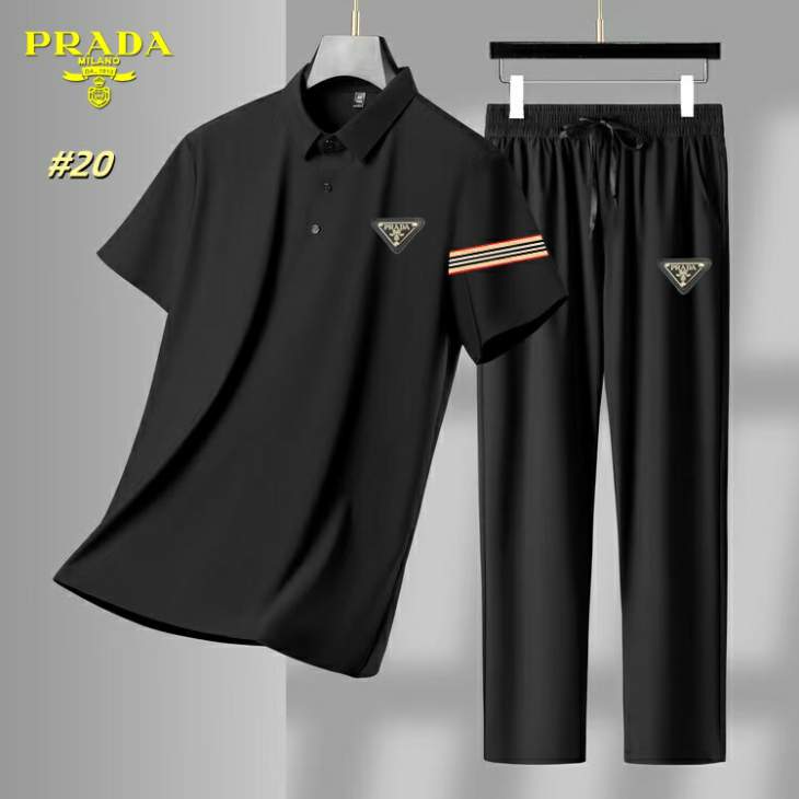 Picture of Prada Shirt Pant Suits _SKUPradaM-4XL12yr29024445